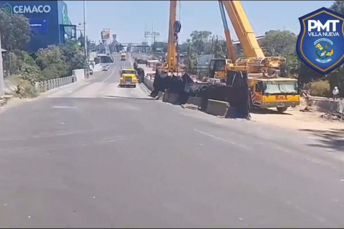 Reabren puente en km 17 de ruta al Pacífico