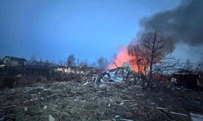 Ucrania ataca Rusia con drones en su mayor ofensiva antes de reunión con EE.UU.