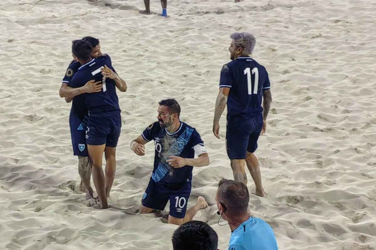¡Guatemala hace historia! Clasifica por primera vez al Mundial de Fútbol Playa