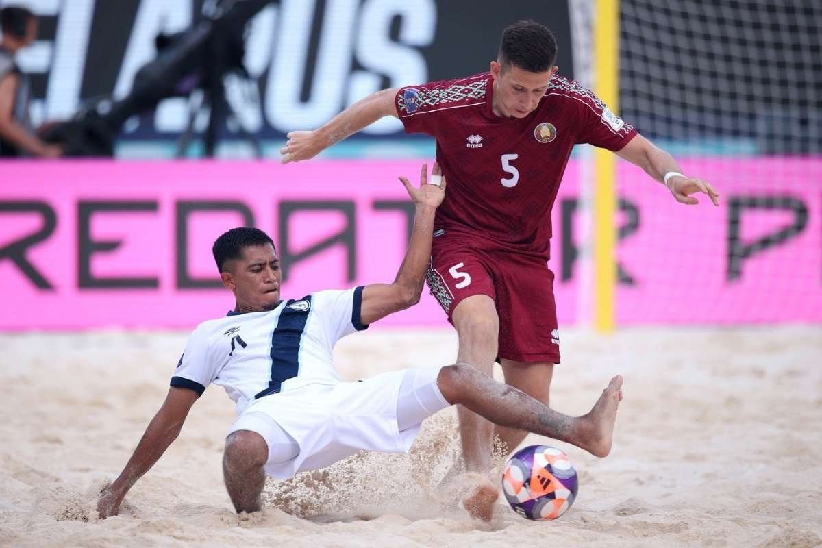 Bielorrusia golea y deja fuera a Guatemala del Mundial de Futplaya 2025