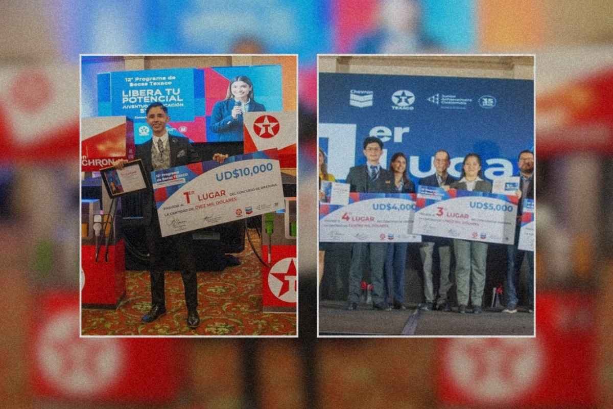 Chevron y Junior Achievement impulsan concurso de oratoria para estudiantes del sector público