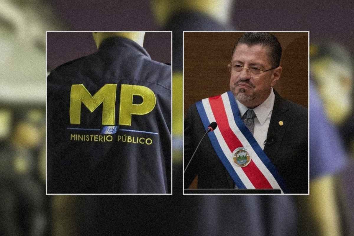 MP niega investigación contra Primera Dama y rechaza los señalamientos del presidente de Costa Rica