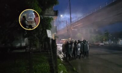 Antimotines accionan para dispersar manifestaciones en Izabal