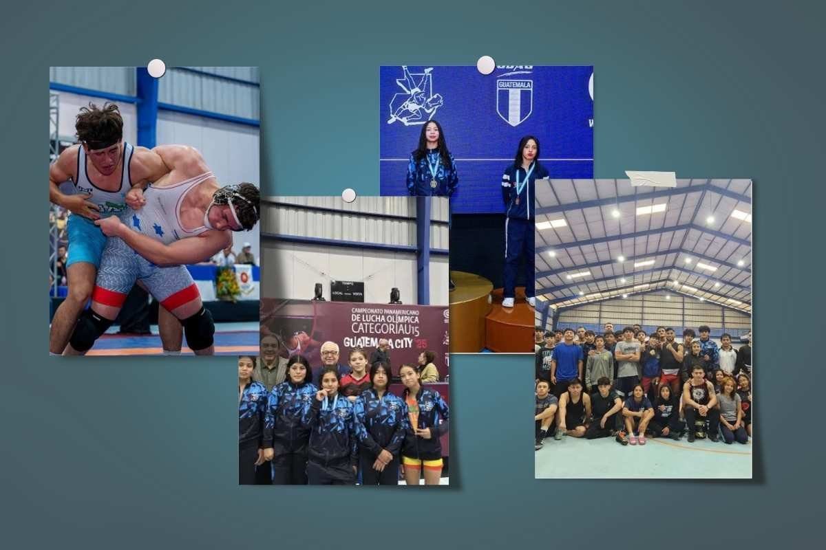 Histórica cosecha lucha olímpica guatemalteca suma 111 medallas en dos competencia