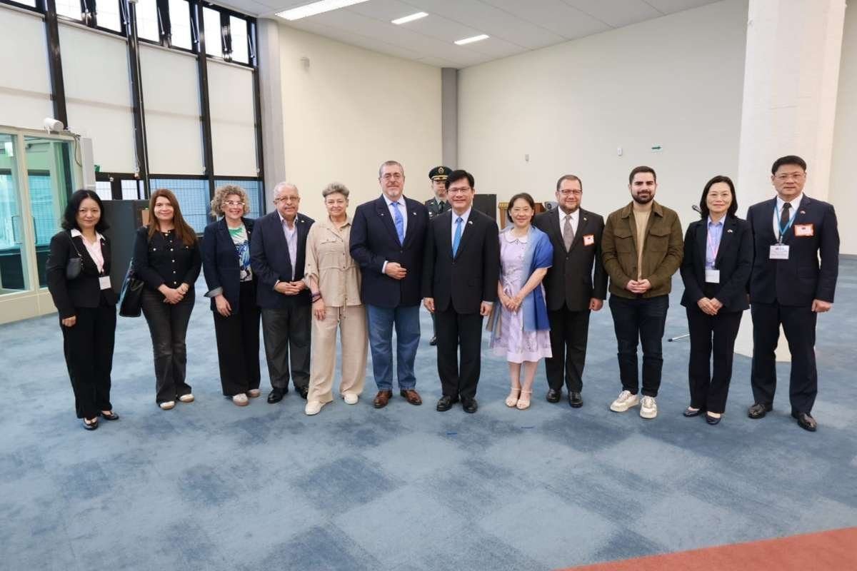 Presidente de Guatemala visita Taiwán para impulsar cooperación y atraer inversión