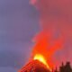 Volcán de Fuego entra en fase efusiva con emisión de lava, incandescencia y sonidos prolongados