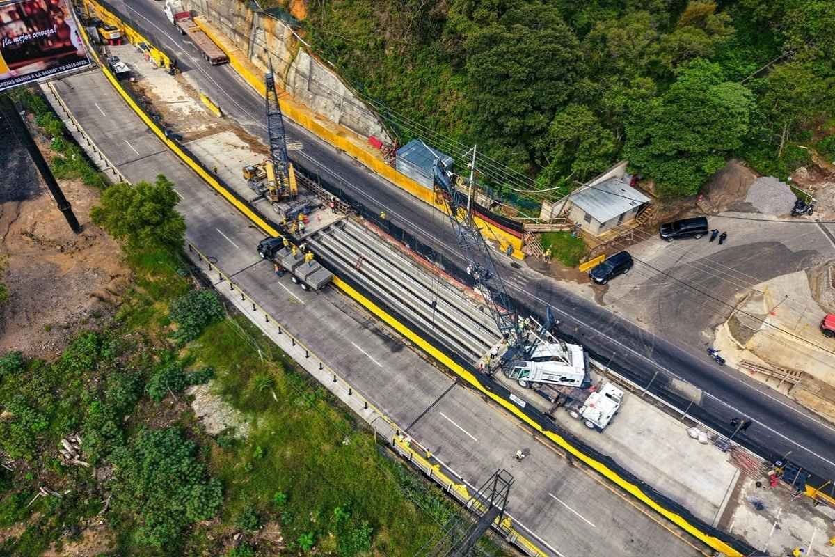 Cierre parcial este jueves en km 11.5 de Carretera a El Salvador por obras finales de nuevo puente