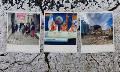 En conferencia de prensa Arévalo anuncia medidas preventivas tras serie de sismos en Guatemala