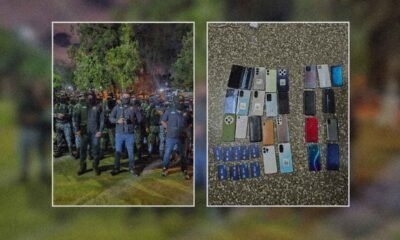 Requisa en Pavón hallan celulares y radios usados para extorsiones