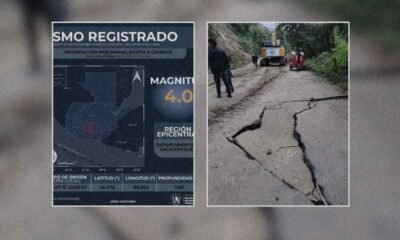 Temblor de 4.0 remece Sacatepéquez en medio de emergencia sísmica nacional