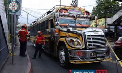 Ataque armado a bus en zona 10 deja un muerto y un herido