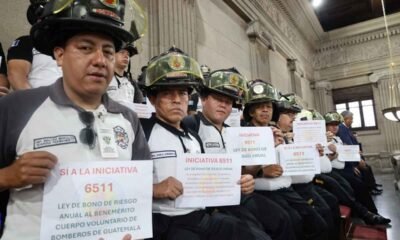 Congreso aprueba bono anual para Bomberos Voluntarios