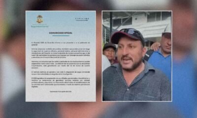 Hospital del IGSS Escuintla activa medidas de seguridad tras amenazas de protestas por caso del supuesto bebé desaparecido