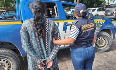 Mujer con 11 órdenes de captura es recapturada en Escuintla
