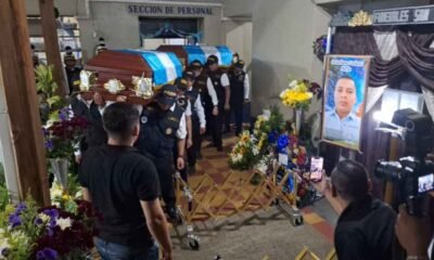 PNC despide a investigadores caídos en emboscada en Jocotán