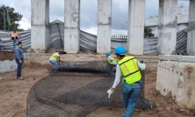 Avanza construcción del paso a desnivel en calzada Roosevelt