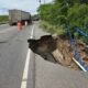 Derrumbe en km 24 de carretera a El Salvador mantiene cierre total y alerta nacional