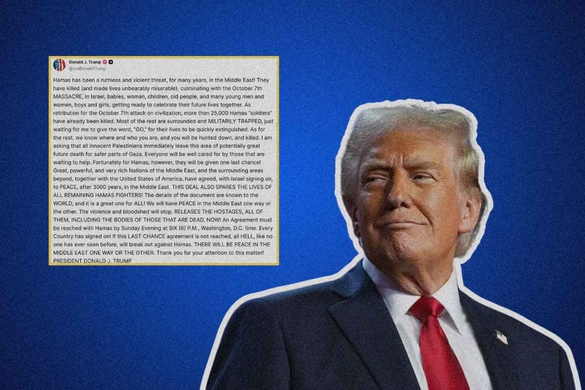 Trump advierte a Hamas y anuncia último intento de acuerdo de paz en Medio Oriente