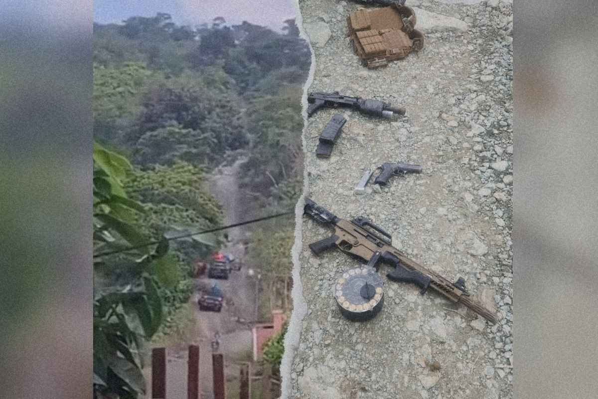 Video revela intensa persecución y tiroteo entre la PNC y grupo armado en Izabal