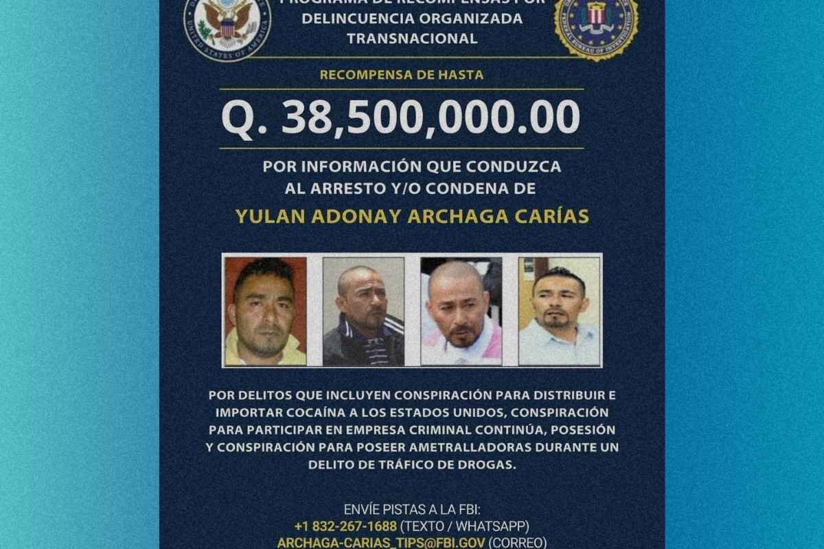 EE. UU. activa millonaria recompensa por líder de la MS-13 buscado por el FBI