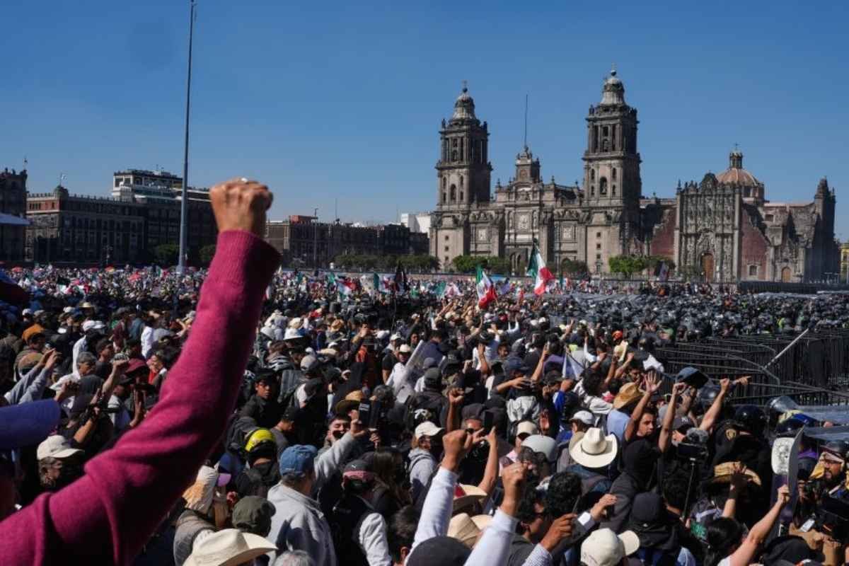 Protesta masiva en CDMX exige respuestas por inseguridad