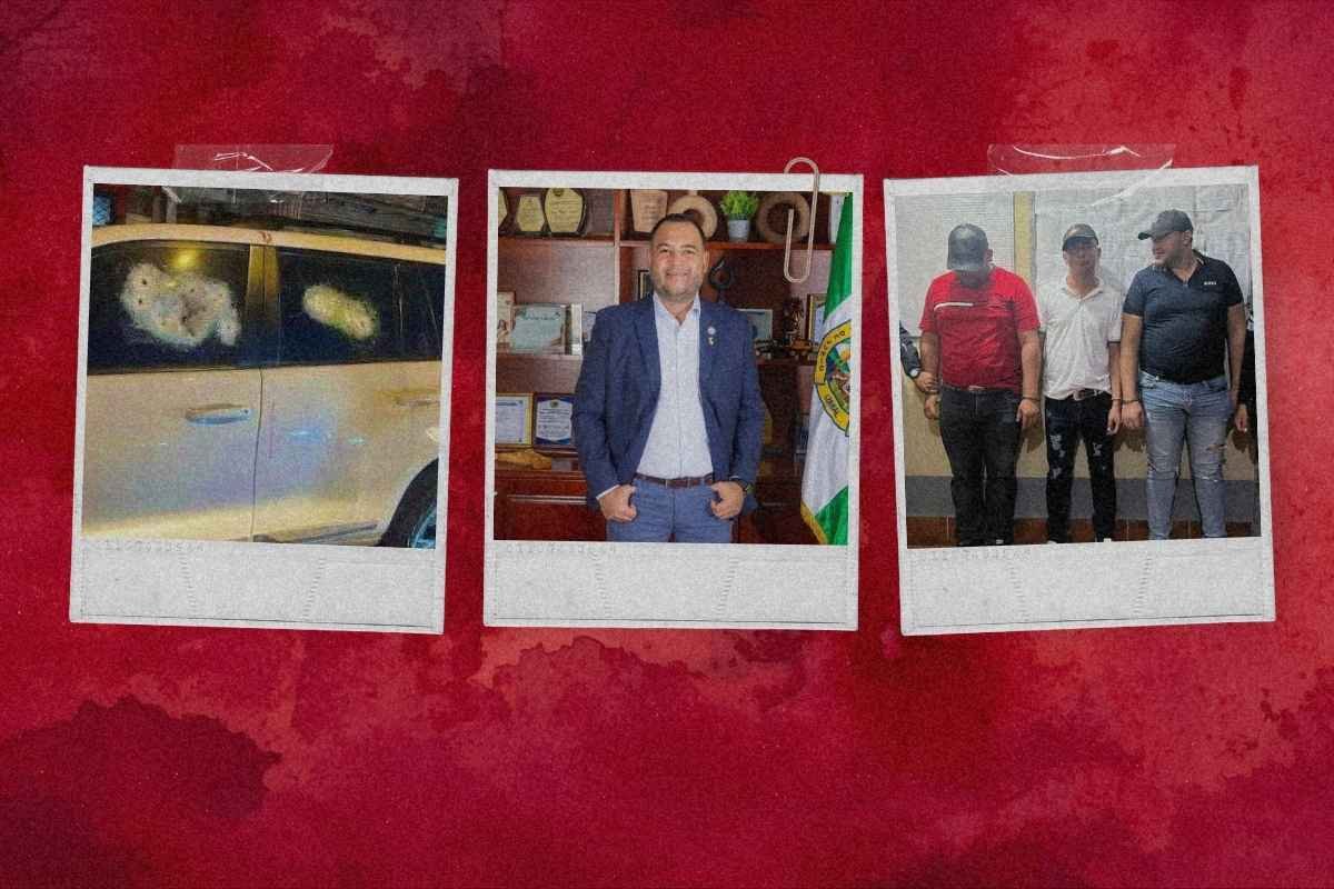 Atentado armado contra el alcalde de Los Amates deja tres capturados y un vehículo incautado en Izabal