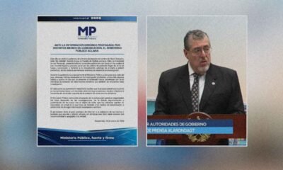 MP defiende actuación en proceso penal tras señalamientos de parte de Arévalo