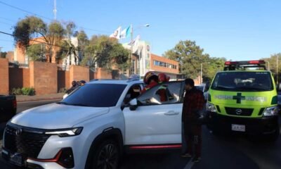 Mujer resulta herida tras ataque armado frente a estación de bomberos en el bulevar Liberación