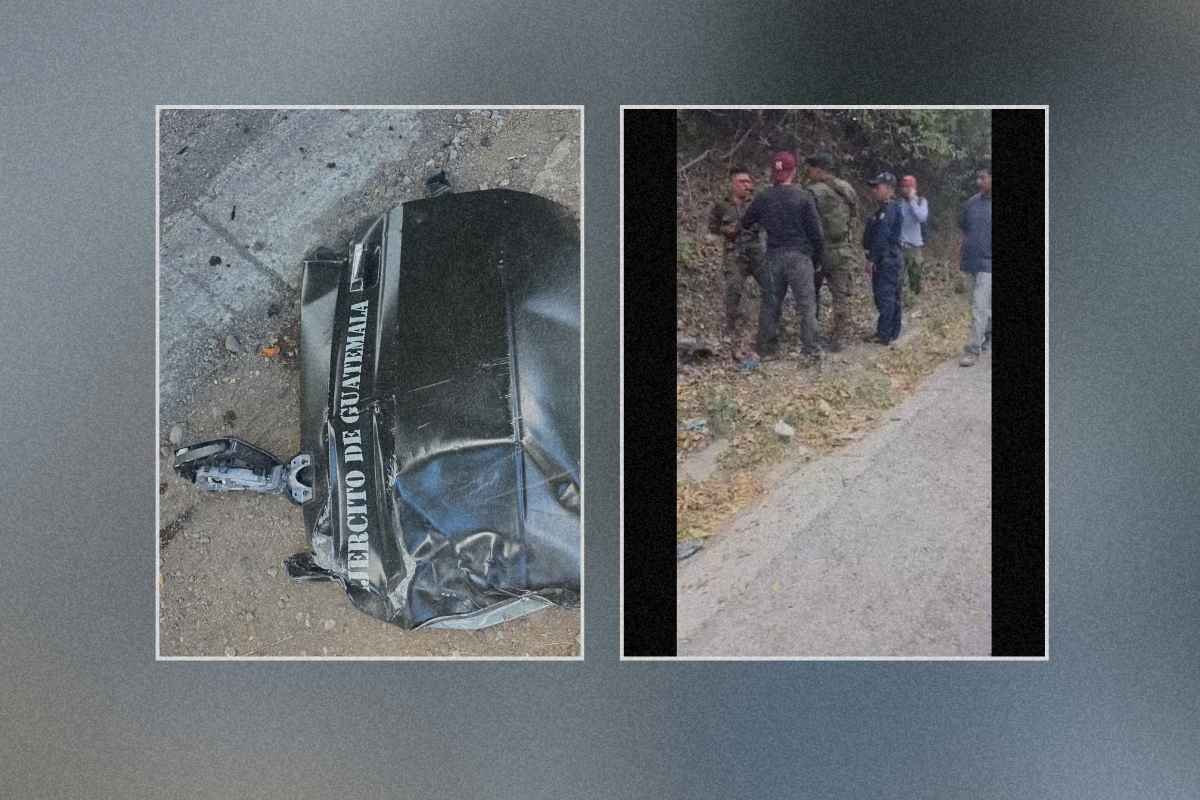 Rebase fallido de vehículo del Ejército de Guatemala queda grabado en Zacapa