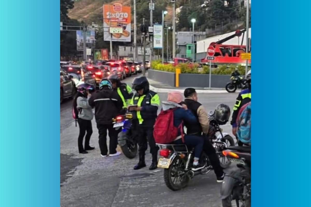 Banquetas bajo resguardo PMT sanciona a motoristas por invadir zonas peatonales