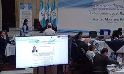 Comisión de Postulación inicia revisión de 59 aspirantes a Fiscal General y adelanta fecha para integrar nómina final