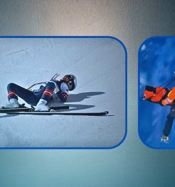 La caída que estremeció a Cortina Lindsey Vonn y el descenso que nadie olvidará