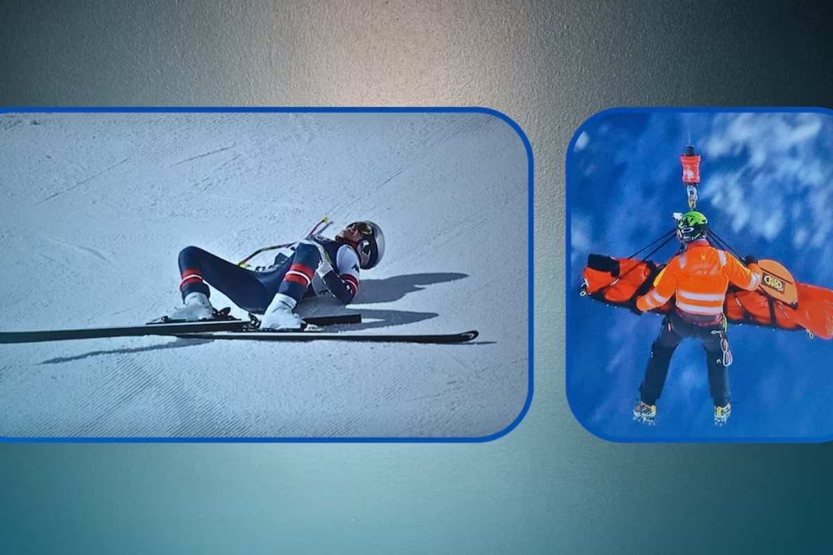 La caída que estremeció a Cortina Lindsey Vonn y el descenso que nadie olvidará