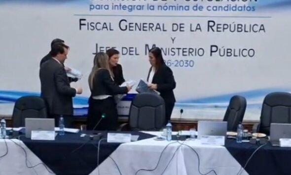 Modifican tabla de gradación para elección de fiscal general 2026-2030