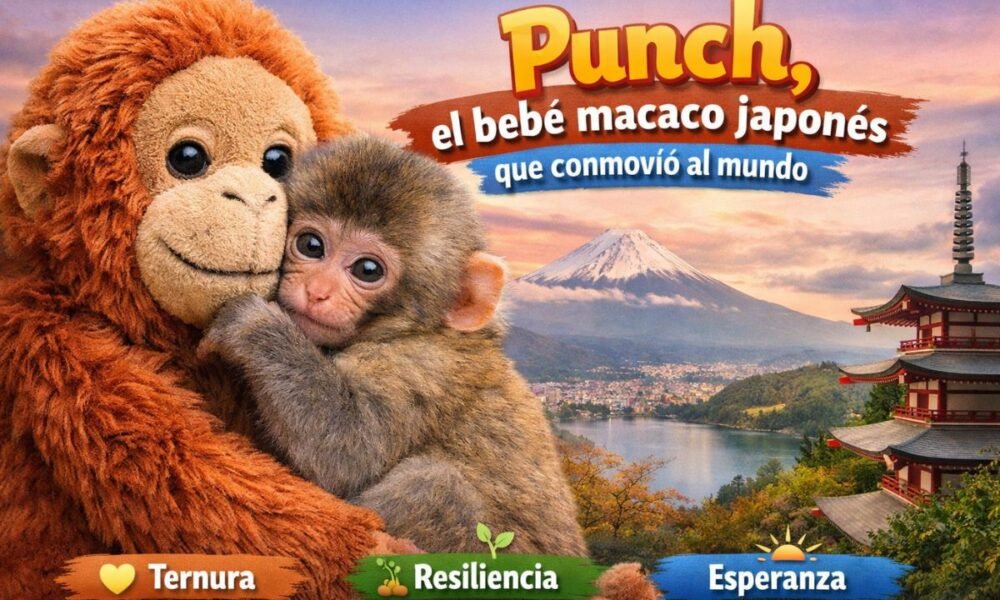 Punch, el bebé macaco que conquistó internet: una historia viral sobre apego, empatía y segundas oportunidades