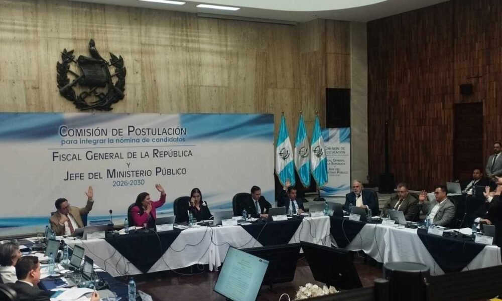 Comisión abre fase de impugnaciones en proceso para elegir al próximo Fiscal General de Guatemala