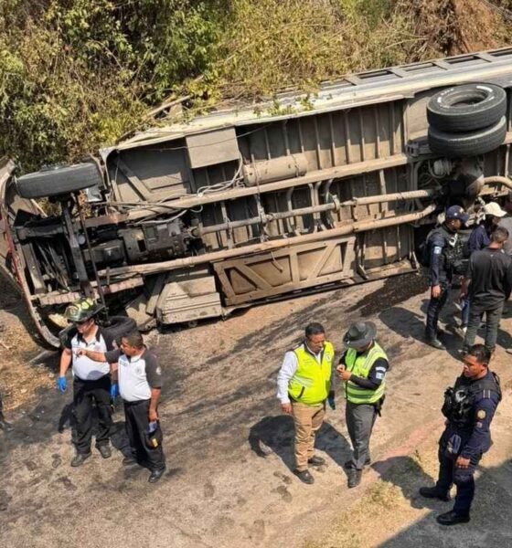 Transportistas se pronuncian tras accidente de bus en Amatitlán